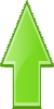 Green arrow up